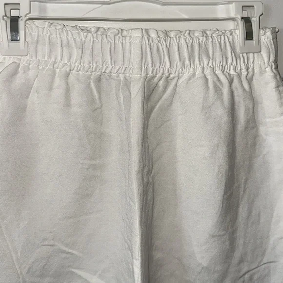 H&M Linen Blend Pull On Shorts - Picture 4 of 6